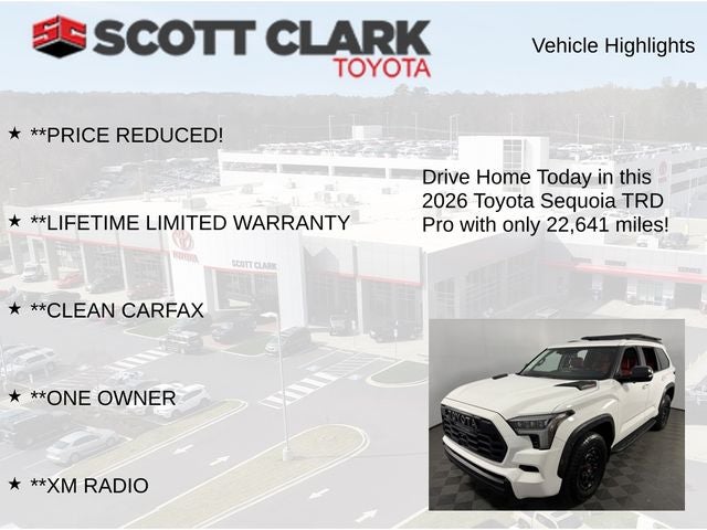 2026 Toyota Sequoia TRD Pro 4D Sport Utility