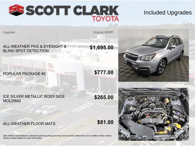 2017 Subaru Forester 2.5i Premium 4D Sport Utility