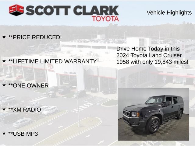 2024 Toyota Land Cruiser 1958 4D Sport Utility
