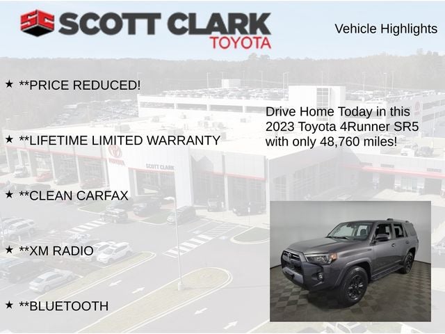 2023 Toyota 4Runner SR5 4D Sport Utility