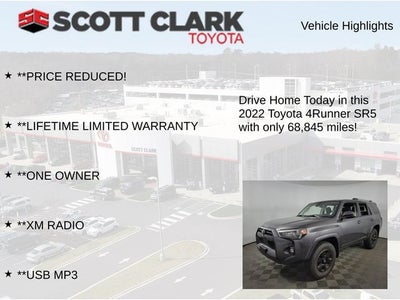 2022 Toyota 4Runner SR5 4D Sport Utility