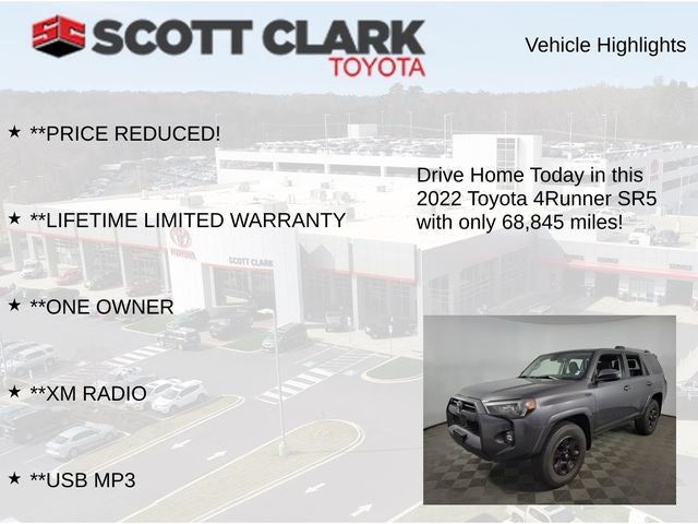 2022 Toyota 4Runner SR5 4D Sport Utility