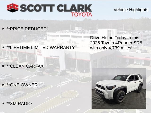 2026 Toyota 4Runner SR5 4D Sport Utility