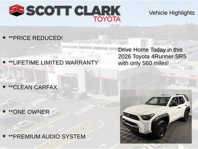 2026 Toyota 4Runner SR5 4D Sport Utility