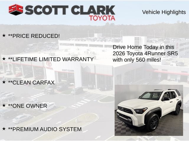 2026 Toyota 4Runner SR5 4D Sport Utility