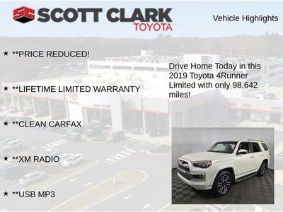 2019 Toyota 4Runner Limited 4D Sport Utility