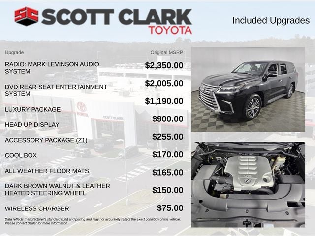 2016 Lexus LX 570 4D Sport Utility