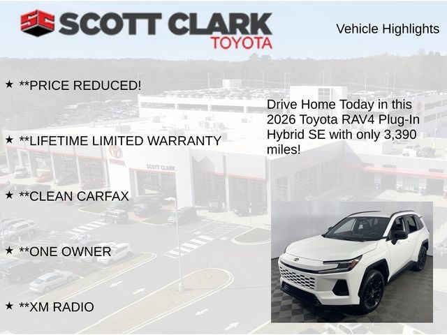 2026 Toyota RAV4 Plug-In Hybrid SE 4D Sport Utility