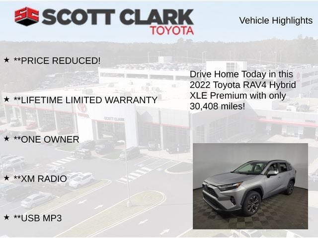 2022 Toyota RAV4 Hybrid XLE Premium 4D Sport Utility