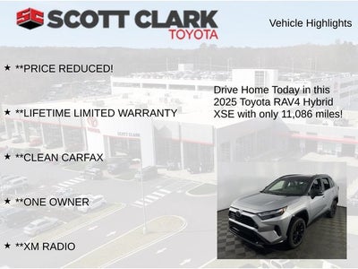 2025 Toyota RAV4 Hybrid XSE 4D Sport Utility