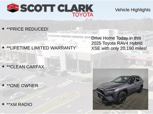 2025 Toyota RAV4 Hybrid XSE 4D Sport Utility