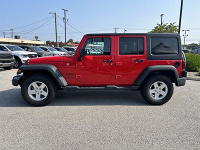 2018 Jeep Wrangler JK Unlimited Unlimited Sport