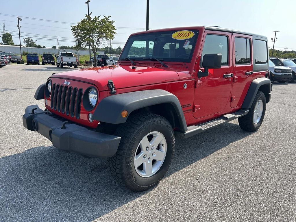 2018 Jeep Wrangler JK Unlimited Unlimited Sport