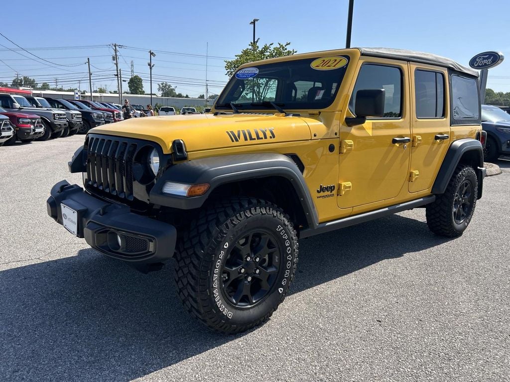 2021 Jeep Wrangler Unlimited Willys