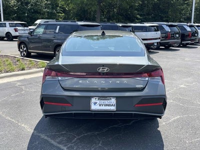 2026 Hyundai Elantra Hybrid Blue