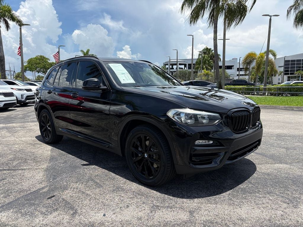 2019 BMW X3 sDrive30i FULL APPLE CAR PLAY, BLACKED OUT &amp; MORE!