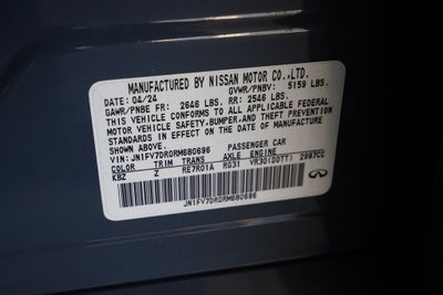 2024 INFINITI Q50 Red Sport 400 CERTIFIED PREOWNED!!!