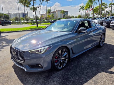 2022 INFINITI Q60 Red Sport 400