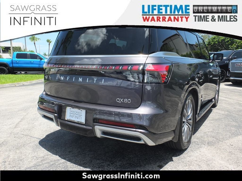 2025 INFINITI QX80 LUXE CERTIFIED PREOWNED