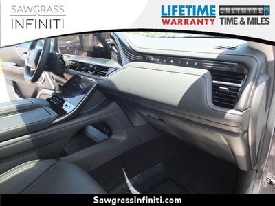 2025 INFINITI QX80 LUXE CERTIFIED PREOWNED