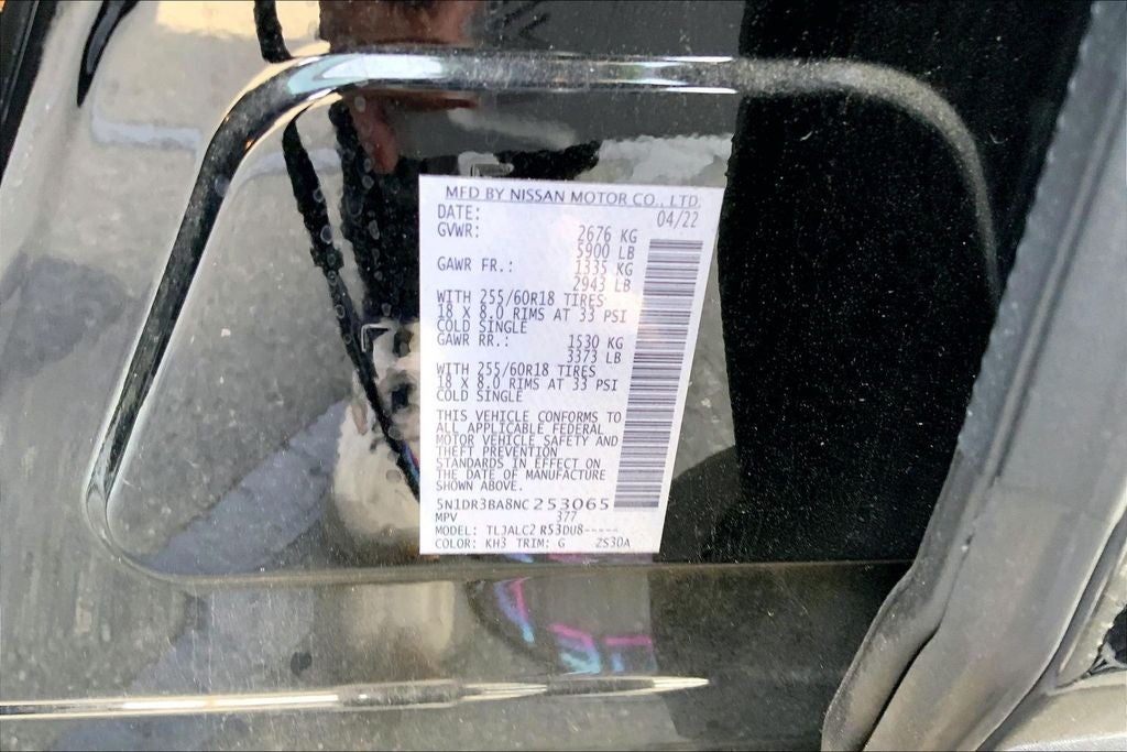 2022 Nissan Pathfinder SV