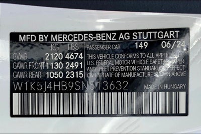 2025 Mercedes-Benz CLA CLA 250