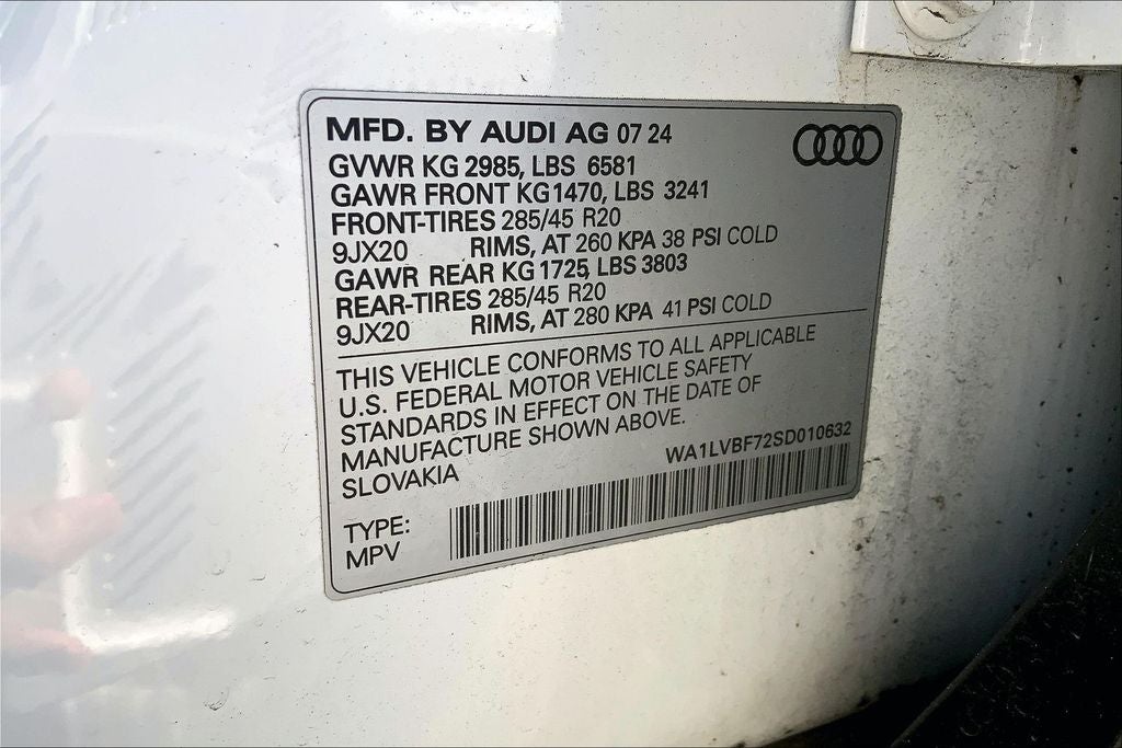 2025 Audi Q7 Premium Plus