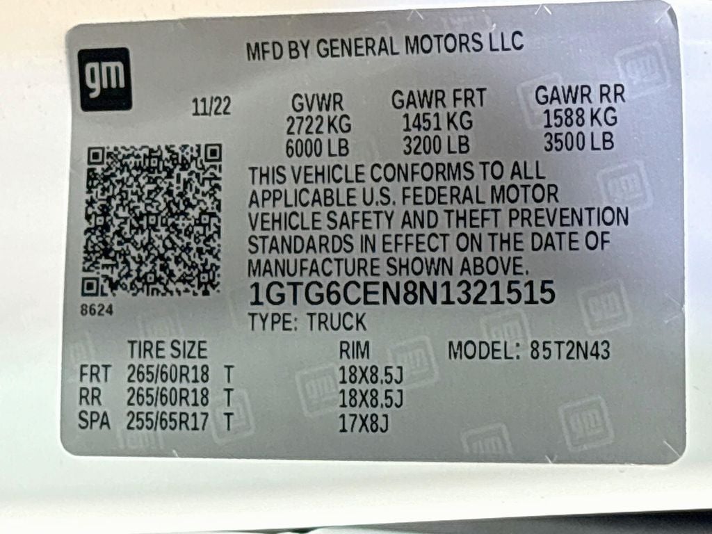 2022 GMC Canyon 4WD Elevation