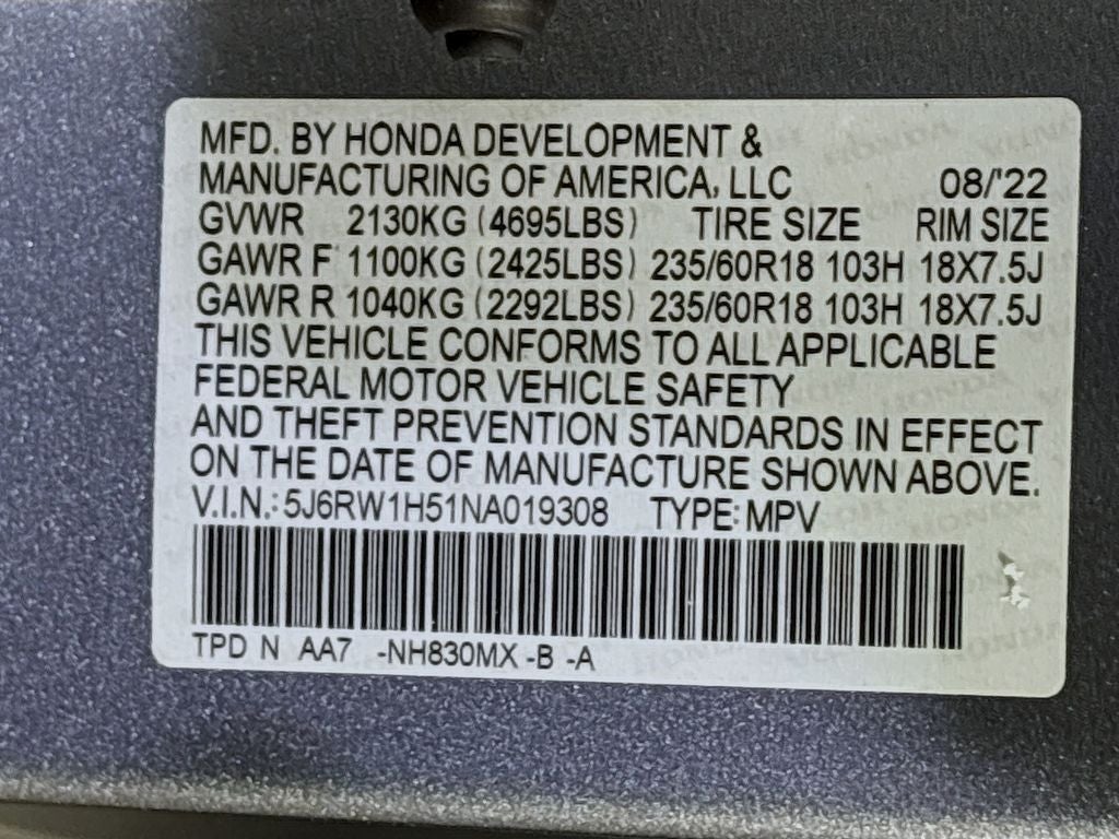 2022 Honda CR-V EX