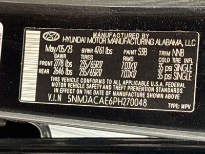 2023 Hyundai Tucson SE