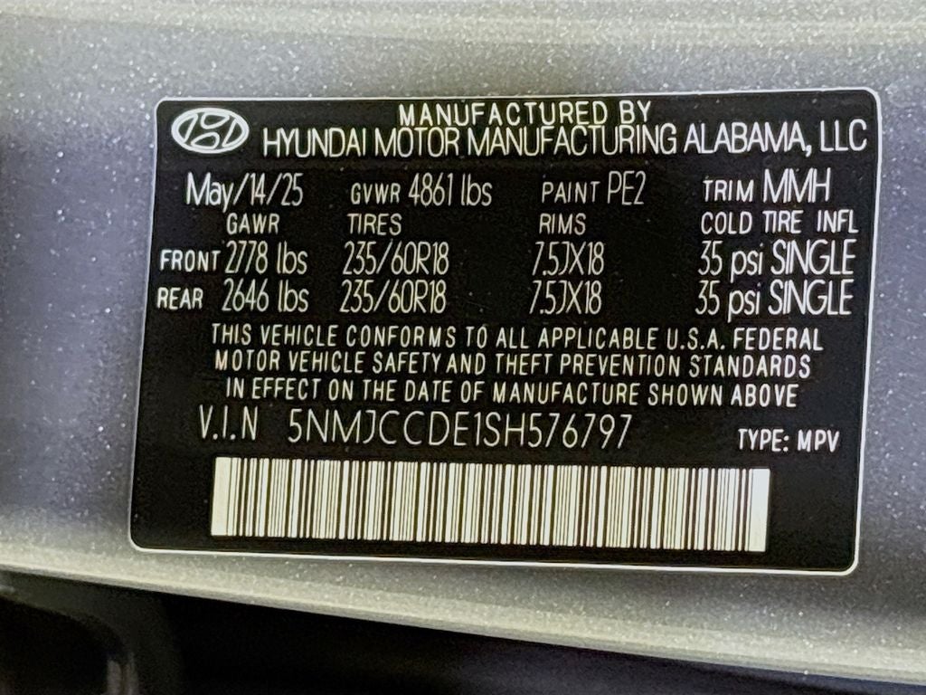 2025 Hyundai Tucson SEL Convenience