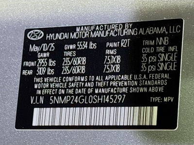 2025 Hyundai Santa Fe SEL