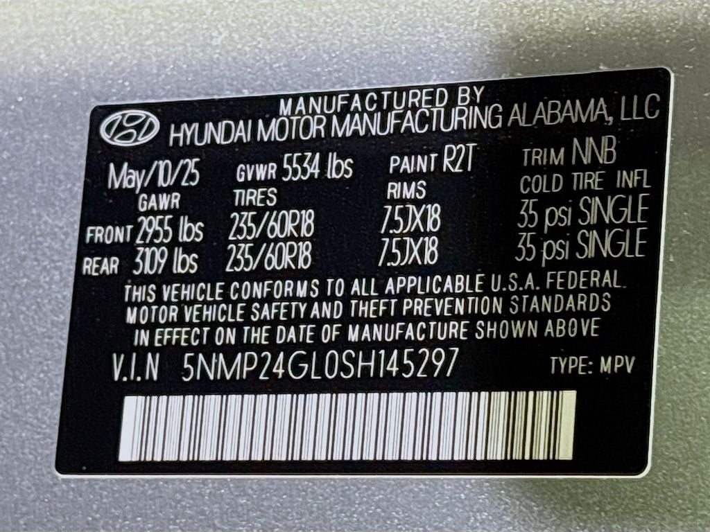 2025 Hyundai Santa Fe SEL