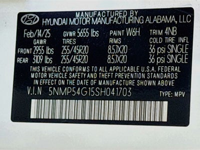2025 Hyundai Santa Fe Hybrid Calligraphy