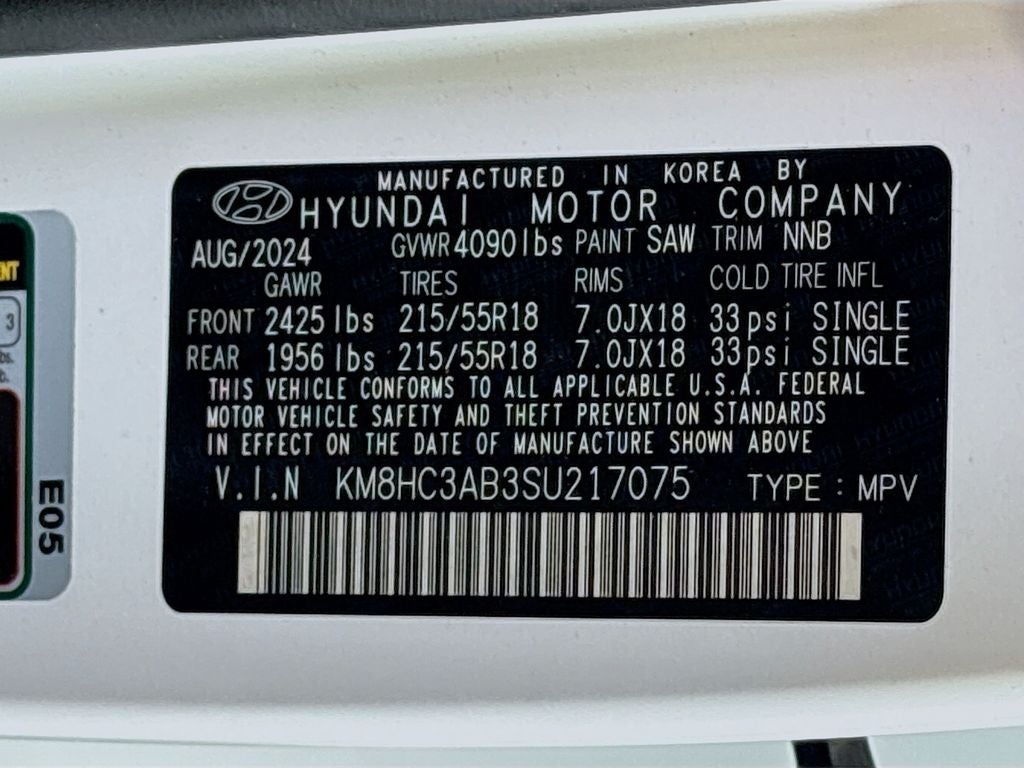 2025 Hyundai Kona SEL Convenience