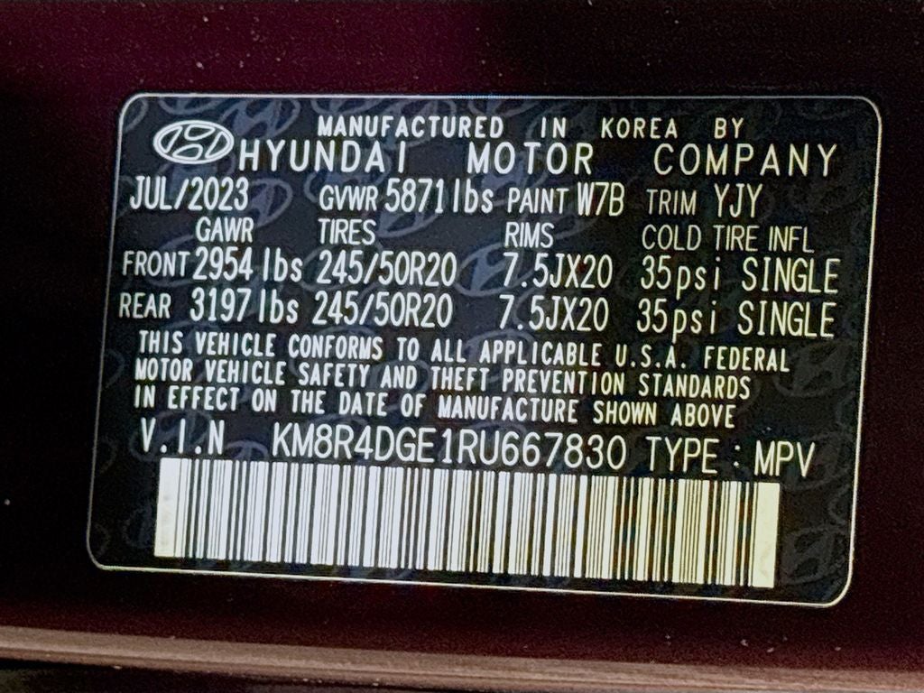 2024 Hyundai Palisade SEL 7P