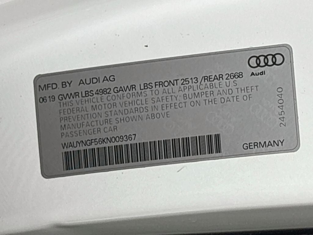 2019 Audi A5 Cabriolet Premium Plus