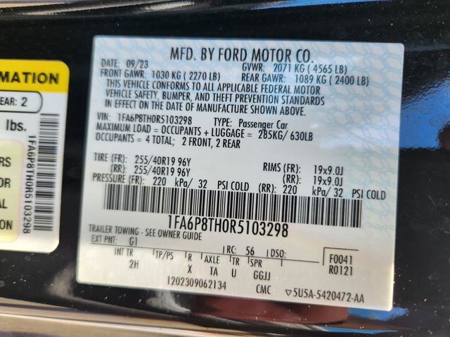 2024 Ford Mustang EcoBoost