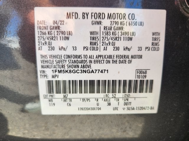 2022 Ford Explorer ST