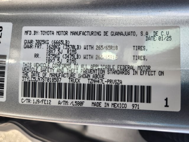 2025 Toyota Tacoma Hybrid TRD Sport
