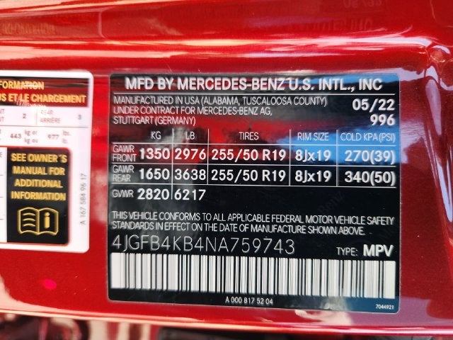 2022 Mercedes-Benz GLE GLE 350 4MATIC®