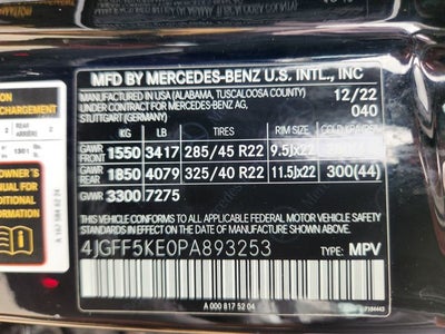 2023 Mercedes-Benz GLS GLS 450 4MATIC®