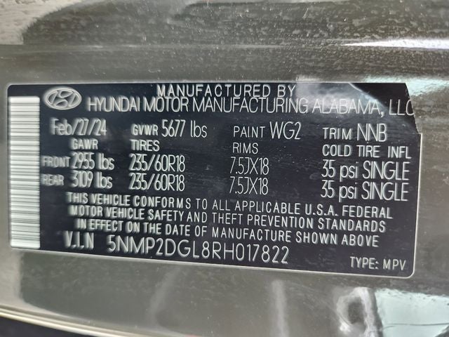 2024 Hyundai Santa Fe SEL