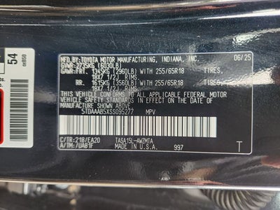 2025 Toyota Grand Highlander XLE