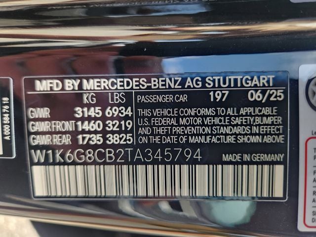2026 Mercedes-Benz S-Class S 63 E AMG® 4MATIC®