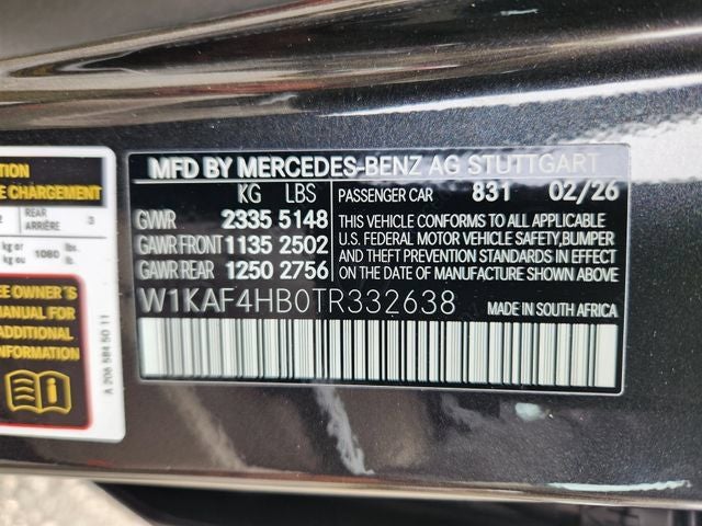 2026 Mercedes-Benz C-Class C 300 4MATIC®