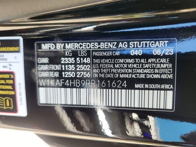 2024 Mercedes-Benz C-Class C 300 4MATIC®