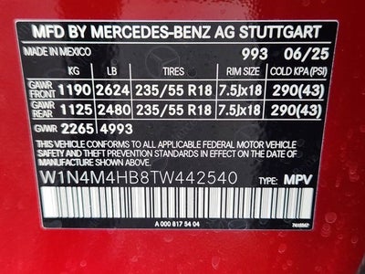 2026 Mercedes-Benz GLB GLB 250 4MATIC®