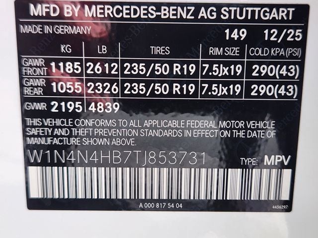 2026 Mercedes-Benz GLA GLA 250 4MATIC®