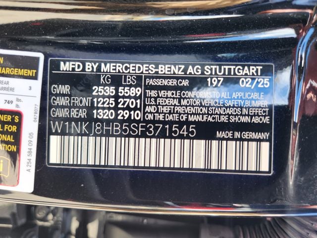 2025 Mercedes-Benz GLC GLC 43 AMG® 4MATIC®